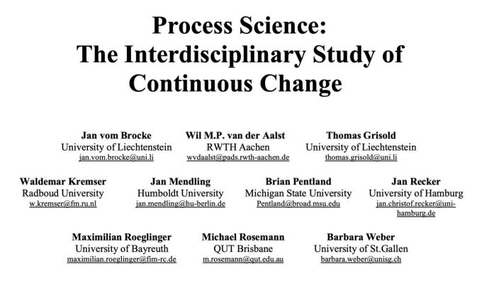 Process Science – Community